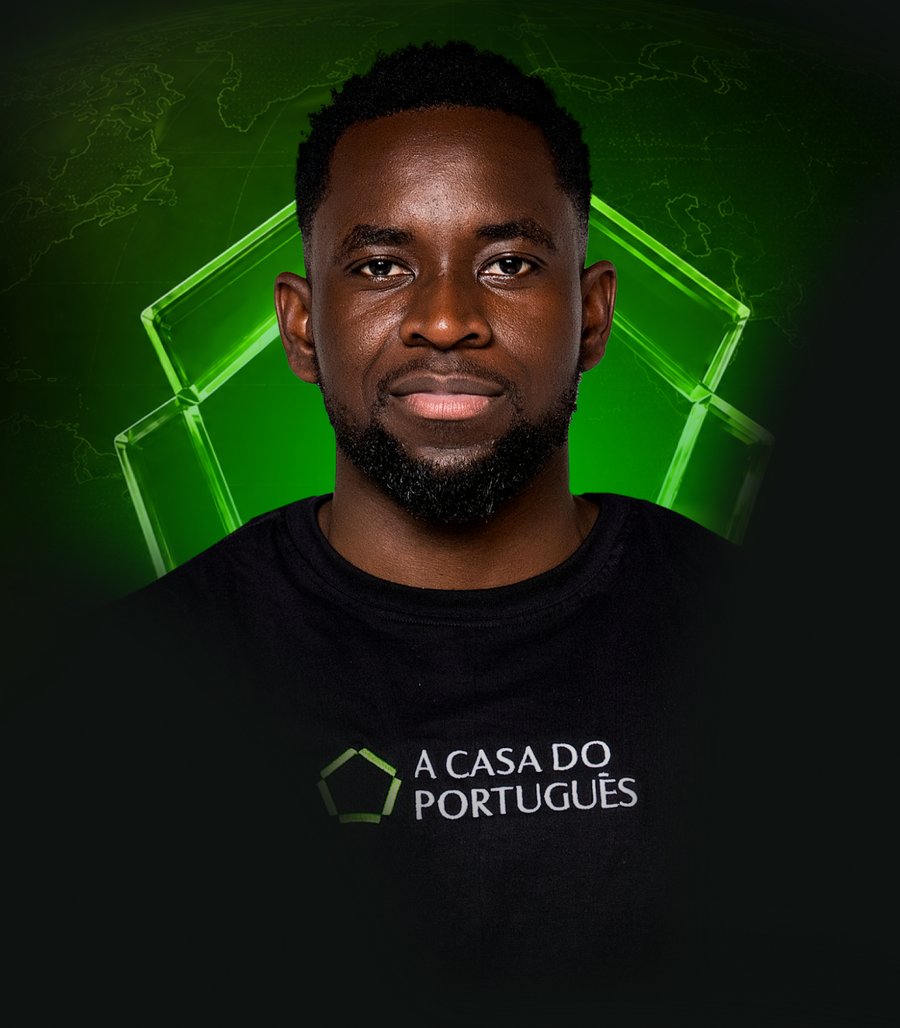 Feldy Moukambou, fundador da Casa do Português